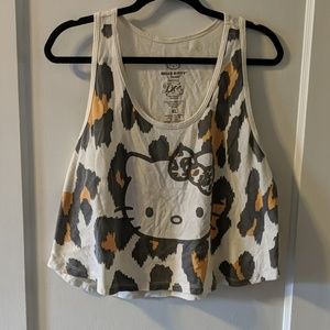 ✨BUNDLE 3+ tanks for $5 each!! Hello Kitty cropped tank